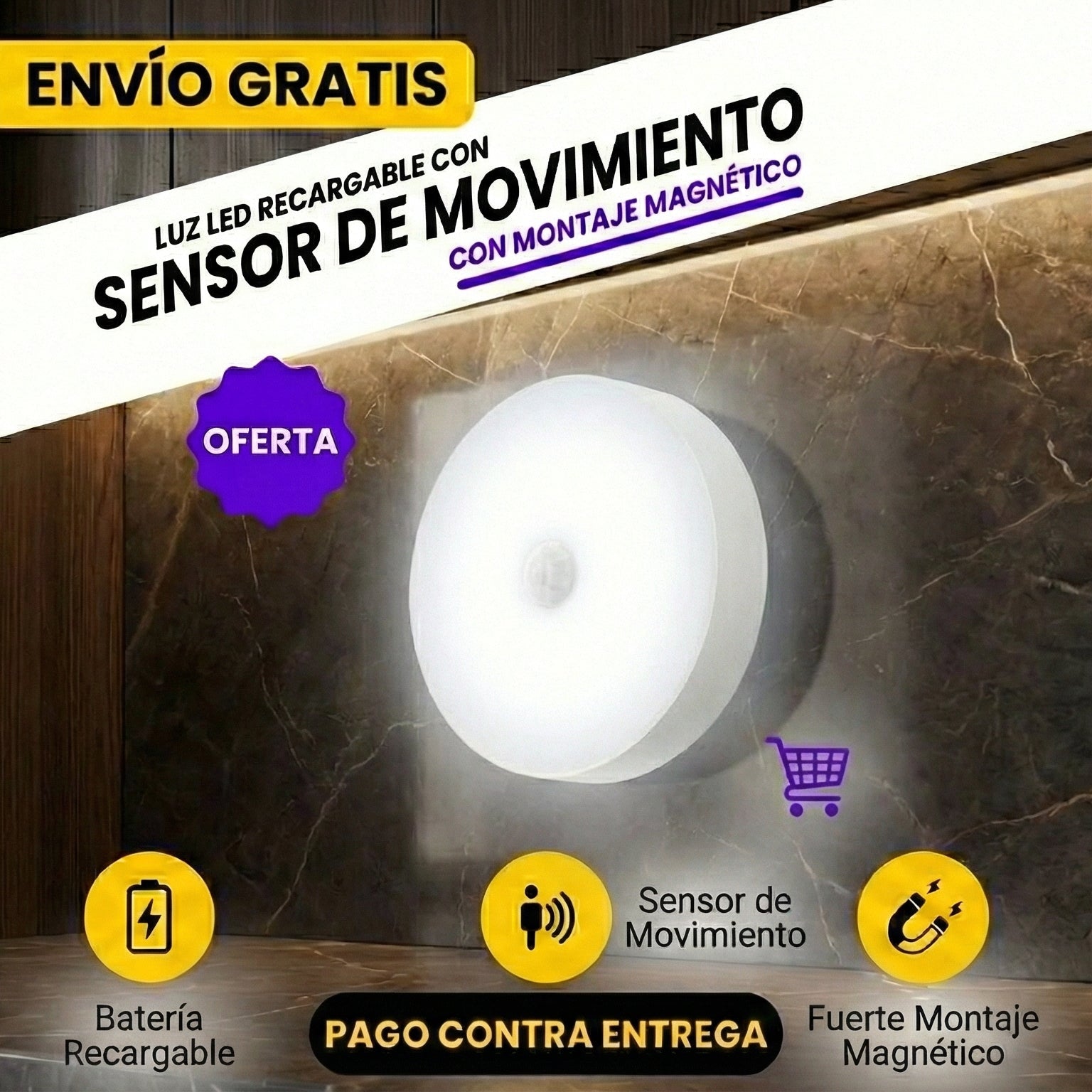 Lumens GlowSense™ | Luces LED con Sensor