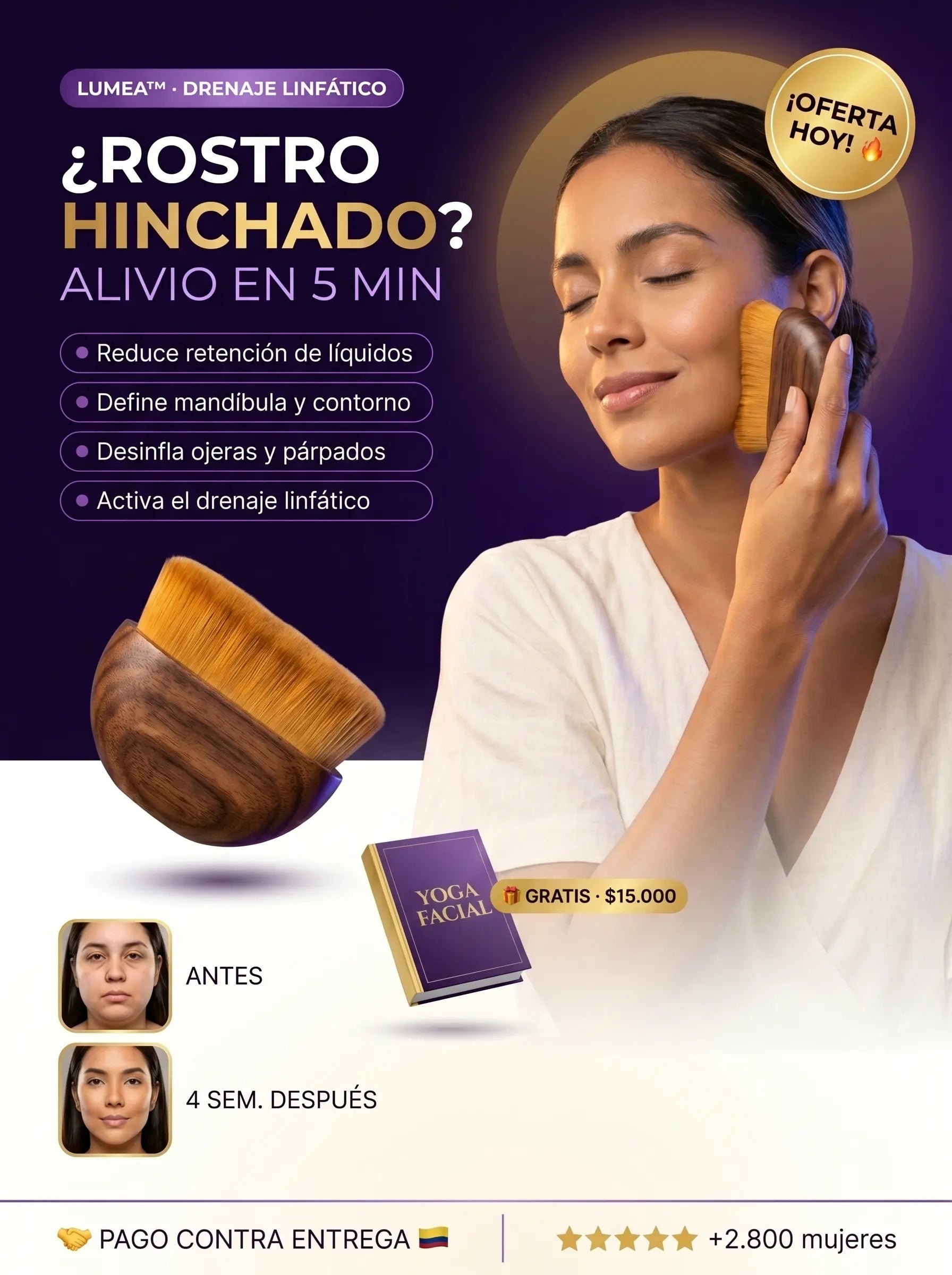 LUMEA™ | Escultor Facial y Cepillo