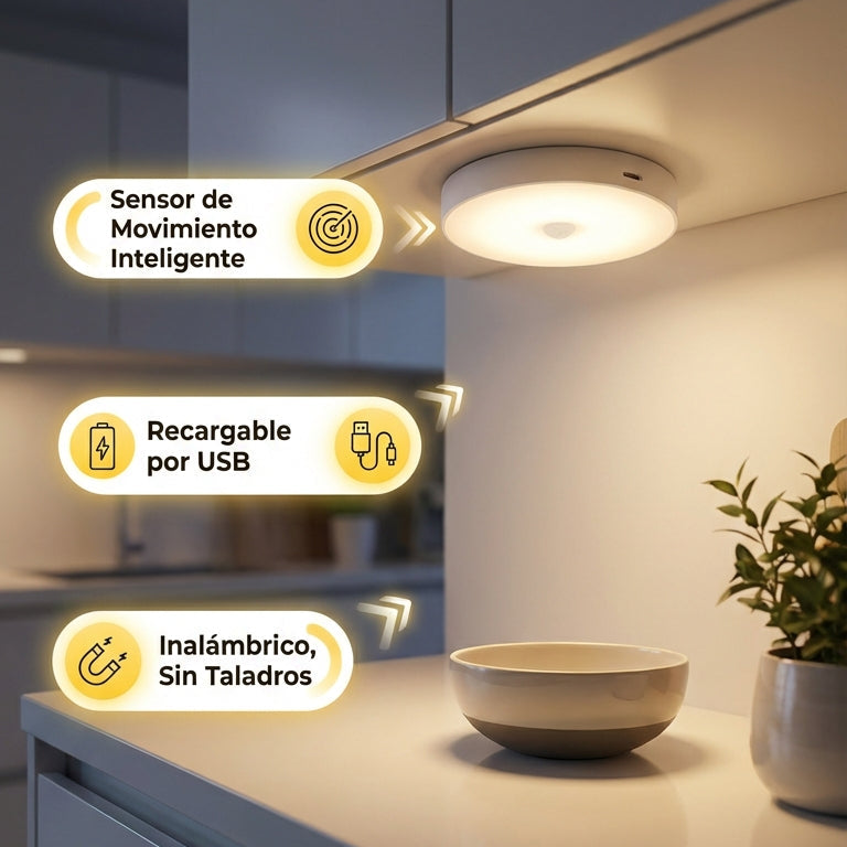 Lumens GlowSense™ | Luces LED automáticas x3