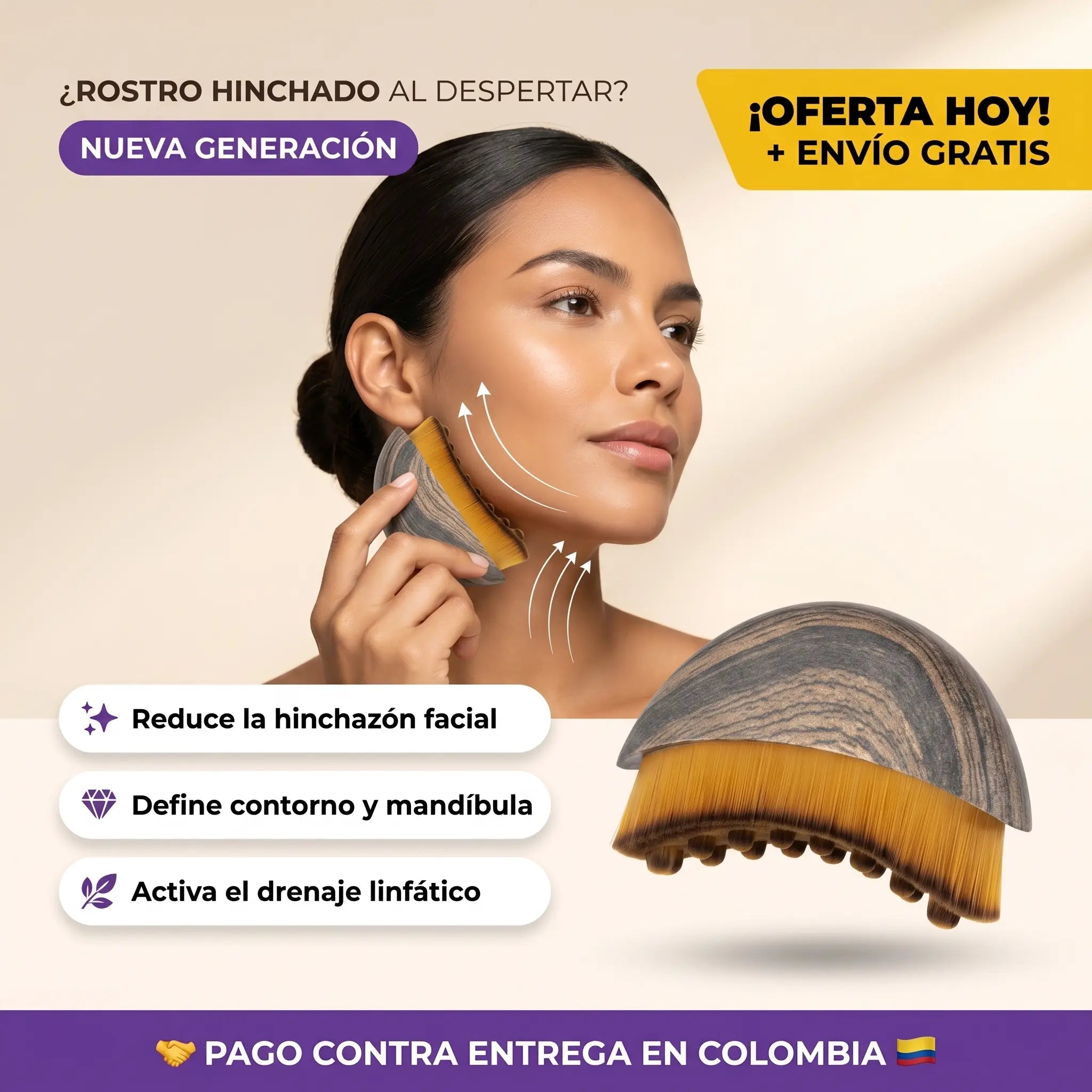LUMEA™ | Cepillo Facial Esculpidor